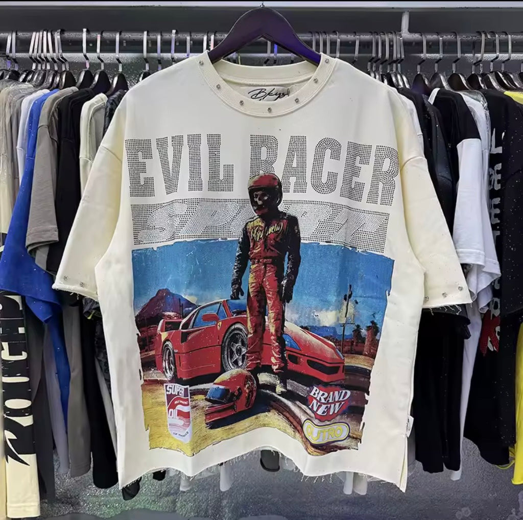 Racer F-Terry Cropped T-Shirt