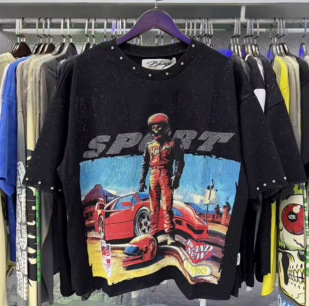 Racer F-Terry Cropped T-Shirt